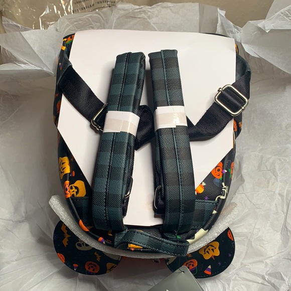 NWT Loungefly Authentic Disney Halloween Backpack - Picture 5 of 8
